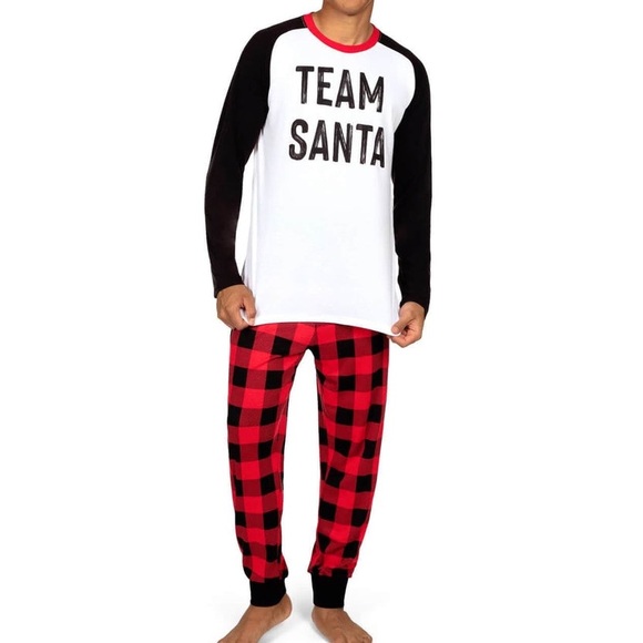 Tipsy Elves MEN'S TEAM SANTA PAJAMA SET XL - Picture 1 of 2
